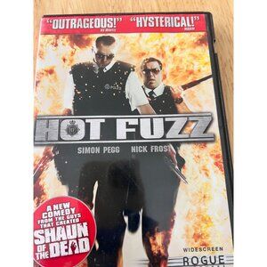 Hot Fuzz 2007 DVD Widescreen Edition Simon Pegg Comedy Movie Pre-Owned